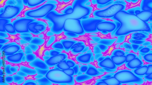 Colored liquid background. Flat abstract background in the form of liquid. 3D rendering.