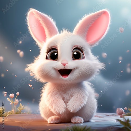 bunny is shown, generative ai
