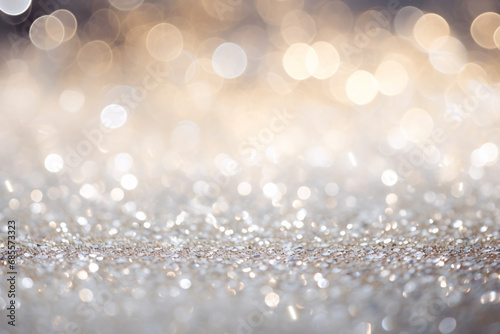 Luxury Bokeh Background with Glitter Lights