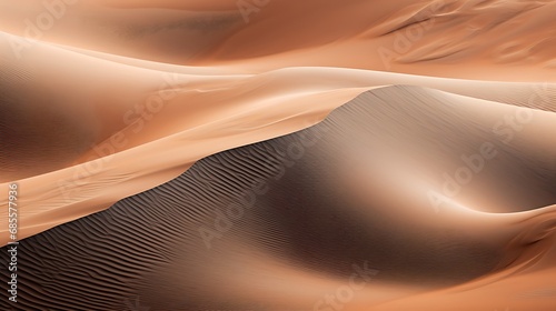 Abstract patterns in sand dunes