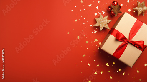 Christmas Present box and decorations © Hassan