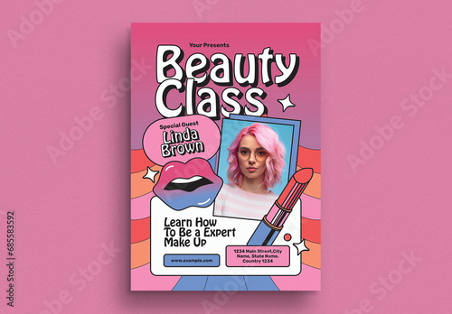 Psychdelic Beauty Class Event Flyer (ID: 685583592)