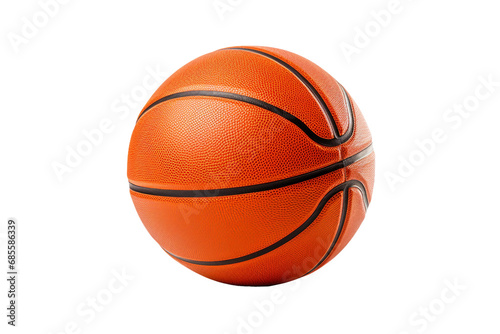 Basketball Sporting Sphere Isolated on transparent background © rzrstudio