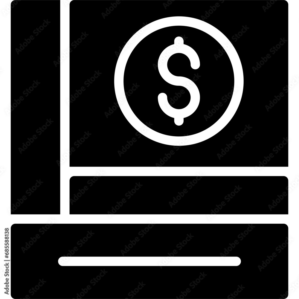 Fototapeta premium Price Book Icon