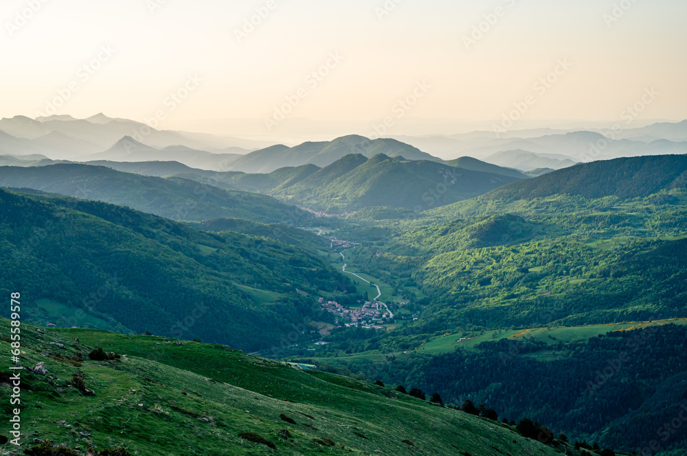 Landscape in the morning (beautiful valley) Landscape in the morning (beautiful valley)