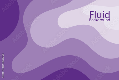 Violet wavy abstract background. geometric wallpaper smooth curve. futuristic template art banner. vector illustration design graphic trendy.