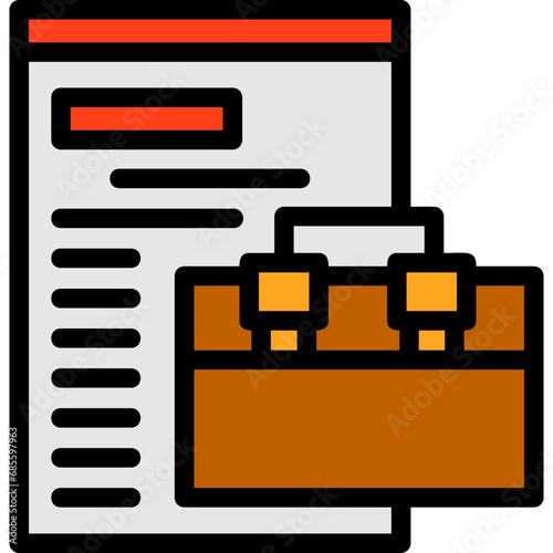 Job offer letter Icon