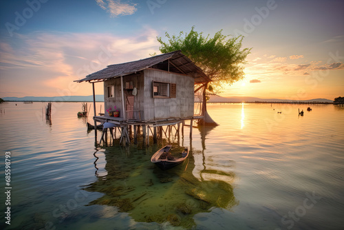house on the beach indonesia country