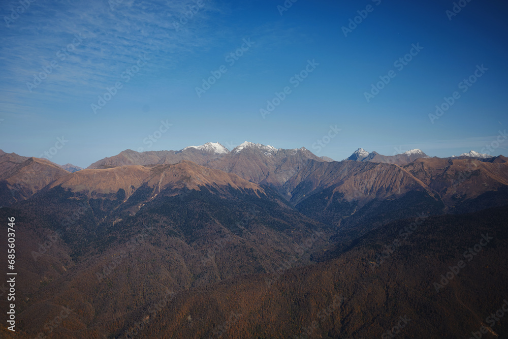 autumn mountains in sunny weather on a trip autumn mountains in sunny weather on a trip
