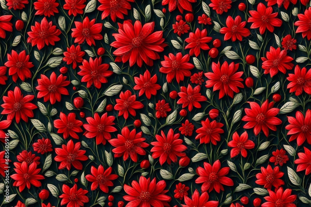red flower red flower