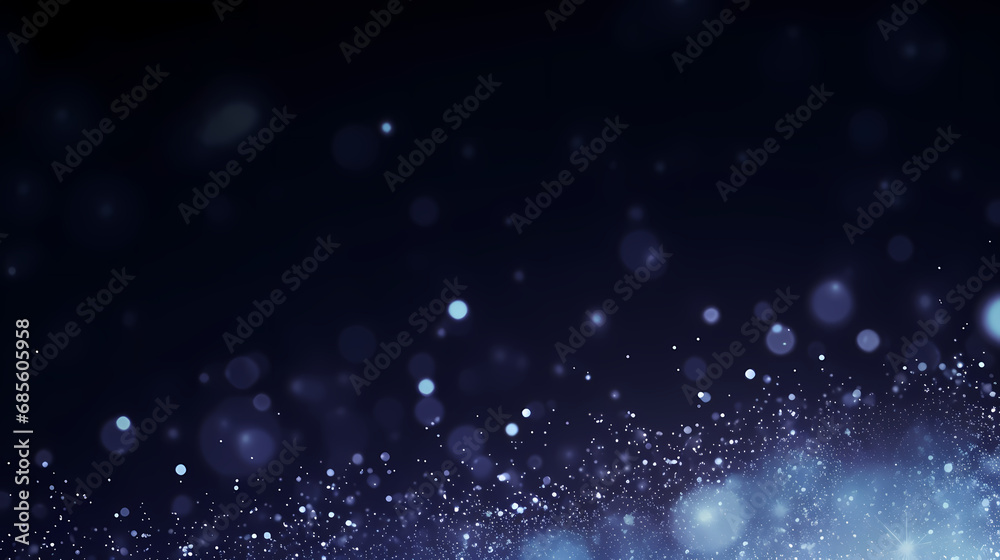 Luxurious blue glitter abstract background, abstract art background