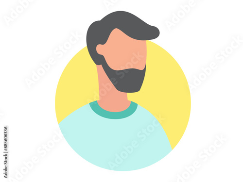 People avatar vector illustration. The internet and cyberspace have transformed way people communicate and shareinformation Society is collective individuals who shape cultural norms and values