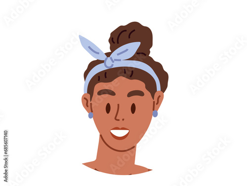 People avatar vector illustration. The people avatar concept explores various ways individuals present themselves online A photo captures moment in time, freezing memories and emotions Individuality