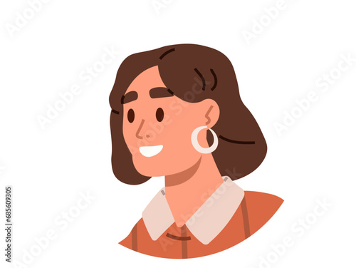 People avatar vector illustration. Individualism encourages personal freedom and self expression Singularity embraces beauty each persons individual journey Identification is process verifying persons