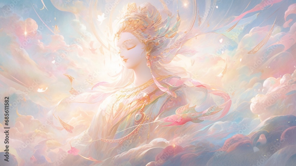 Divine Emanations Goddesses of Buddhism, Tara, Kuan Yin