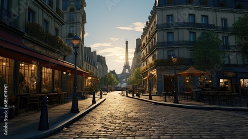 The majestic Eiffel tower in Paris © Tayyab