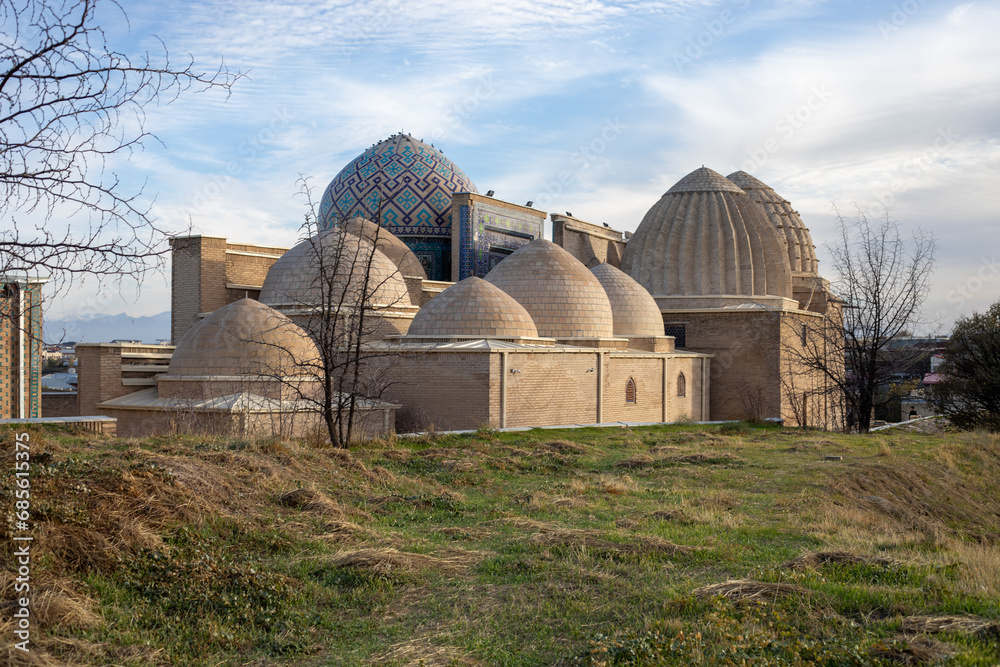 Fototapeta premium a historical tomb in a Central Asian Silk Road