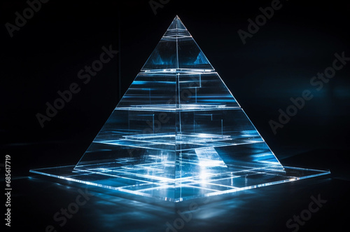 透明なピラミッド