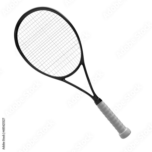 tennis racket isolated on white background © AwieDarwis