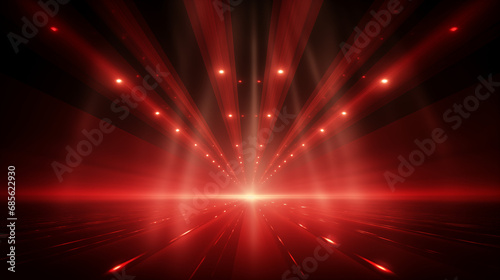 red light rays background