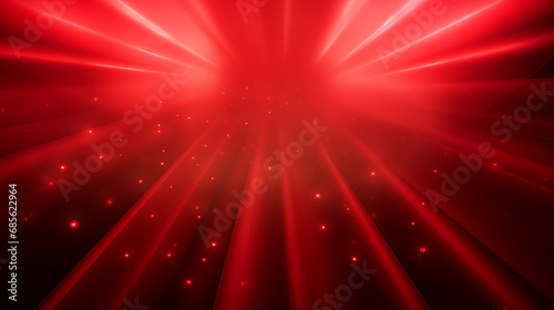 red light rays background