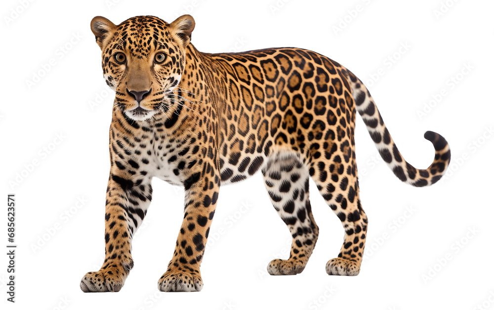 Obraz premium Jaguar Wilderness On Transparent Background