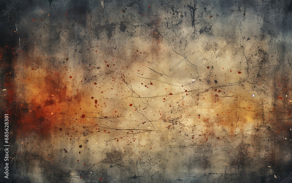 Artistic Scratches on a Textured Background - obrazy, fototapety, plakaty 