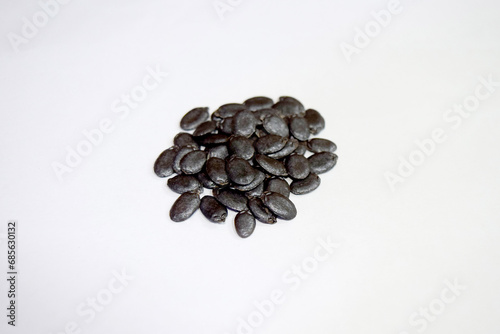 Hybrid Sponge Gourd Seeds Photo Shoots by Dslr Cameras 
