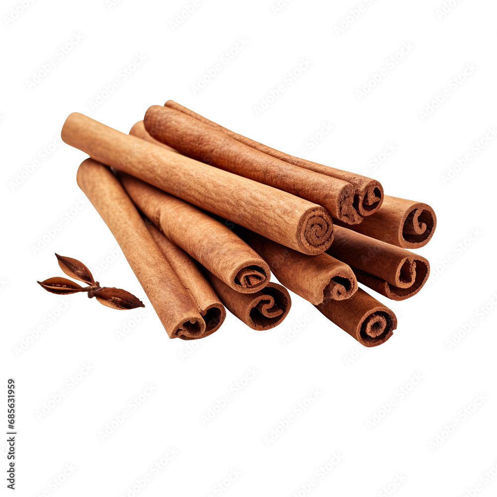 cinnamon sticks isolated cinnamon sticks isolated