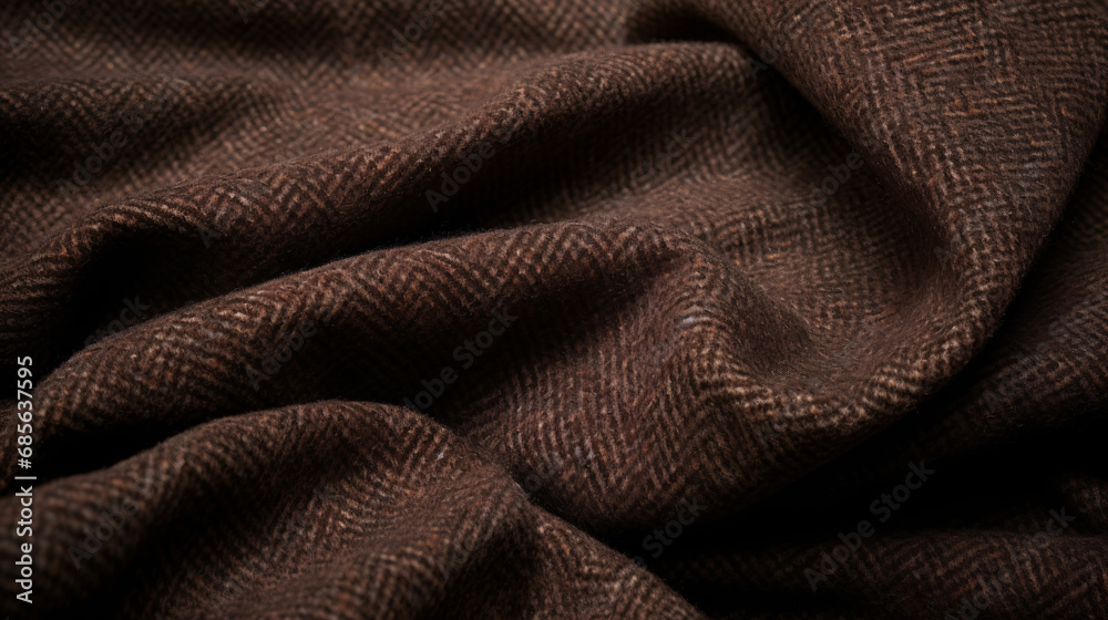 Brown Wool Fabric Texture. Brown Wool Fabric Texture.