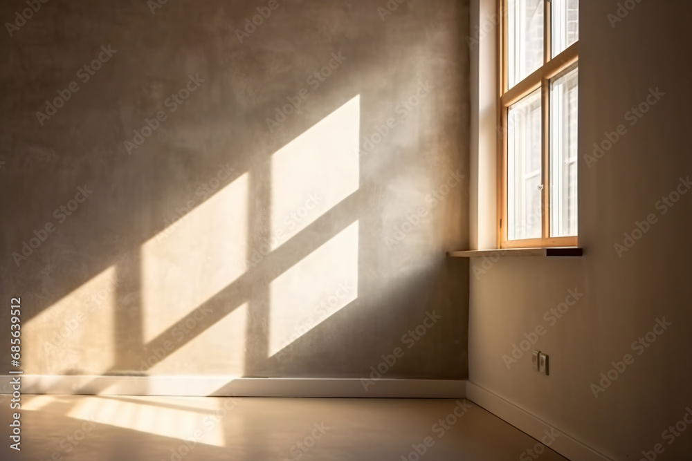 Living room interior mix of italian and roman, Large blank frame on wall, White and ivory colors, sunlight ray from window, Living room interior mix of italian and roman, Large blank frame on wall, White and ivory colors, sunlight ray from window,