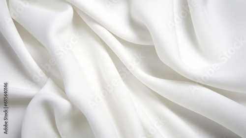 White Wool Fabric Texture.