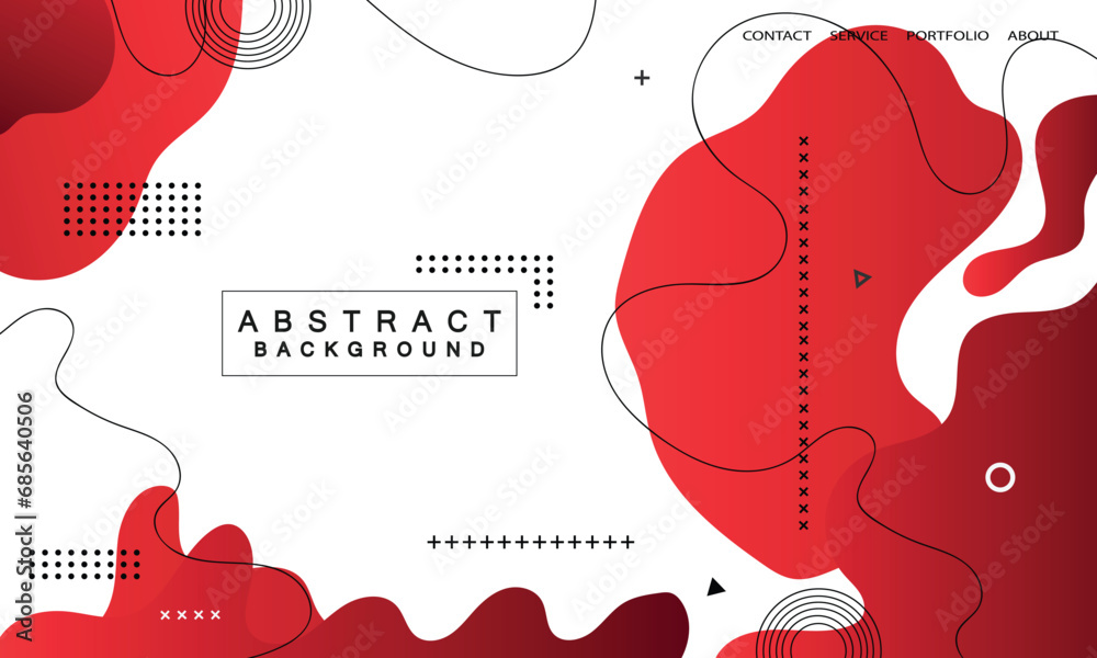 Abstract modern background with gradient color circle geometric shapes and vector elements