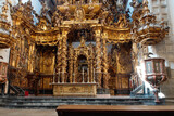 Santiago de Compostela (Galicia). Main altar of the Monastery of San Martín Pinario in Santiago de Compostela.