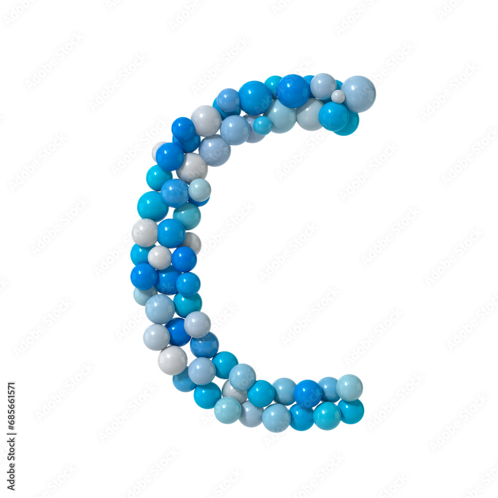 Multicolored Particle Sphere Style Alphabet Multicolored Particle Sphere Style Alphabet