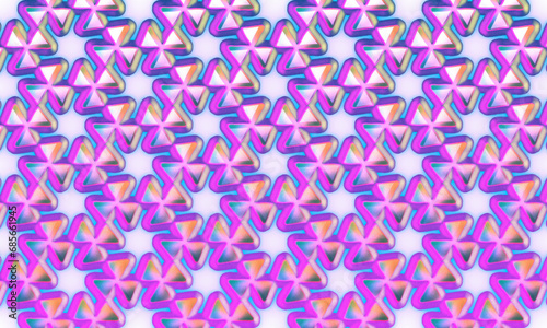 Geometry pattern background vector image.A symphony of shapes and colors that elevate designs with modern elegance and dynamic versatility.