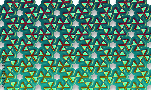 Geometry pattern background vector image.A symphony of shapes and colors that elevate designs with modern elegance and dynamic versatility.