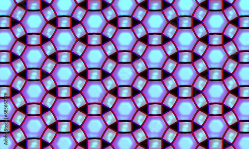 Geometry pattern background vector image.A symphony of shapes and colors that elevate designs with modern elegance and dynamic versatility.
