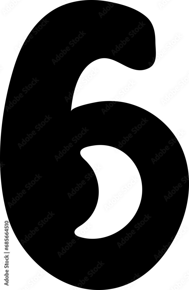 cute number six 6 cute number six 6