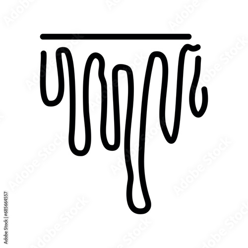 Blood flow black line icon. Injuries.
