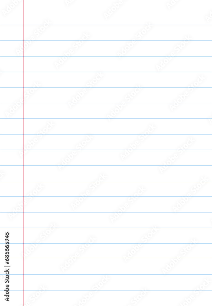 Notebook paper background. Blank pages of a notebook Notebook paper background. Blank pages of a notebook