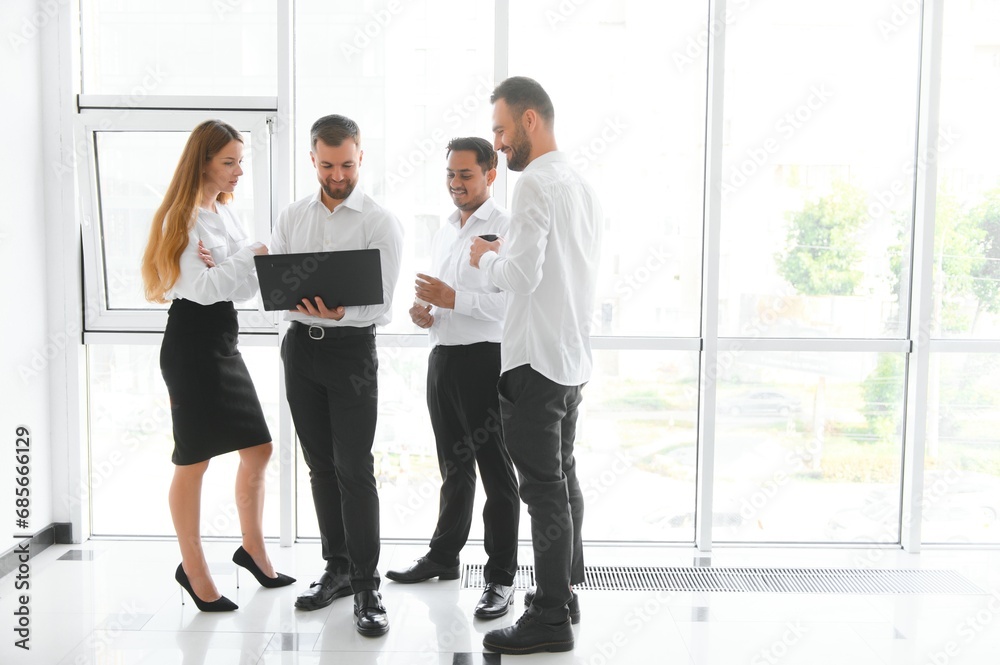 Business people communication and mentor coaching onboarding staff on stock market crypto investment Business people communication and mentor coaching onboarding staff on stock market crypto investment