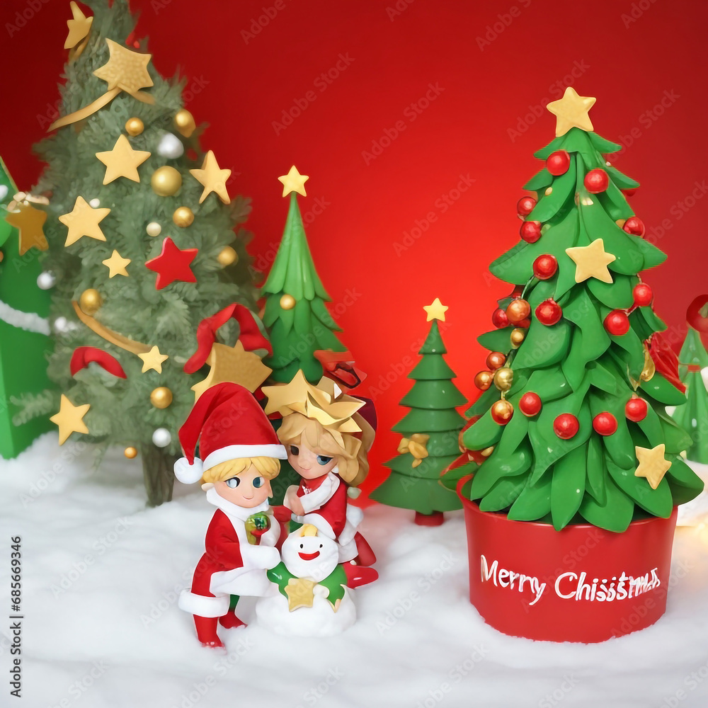 Merry christmas star images collections cute wallpapers ai generated Merry christmas star images collections cute wallpapers ai generated