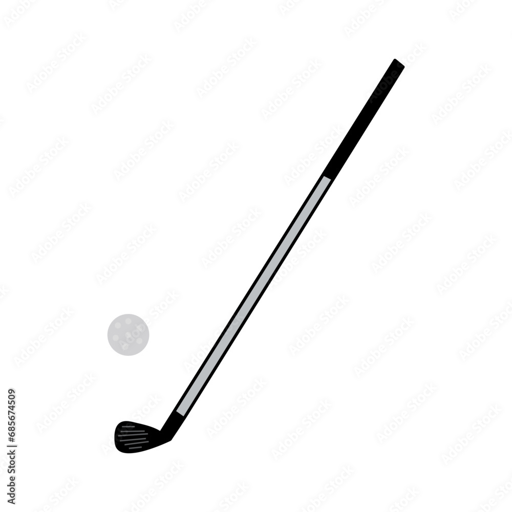 Golf icon on a white background.