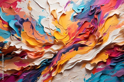 Dynamic Harmony: Mesmerizing Abstract Background of Vibrant Colors – Unleash Endless Possibilities!