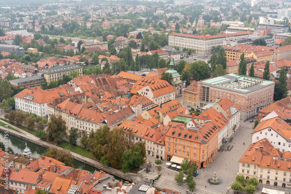 View from Ljubljana Castle, Slovenia