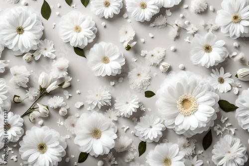 white chrysanthemum flower