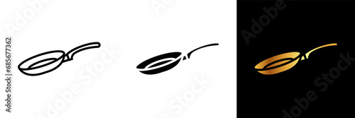 An iconic representation of a frying pan, epitomizing culinary sizzle, cooking versatility, and kitchen essentials.