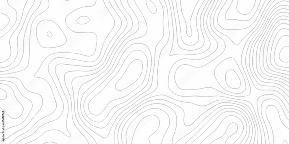 Topographic map background geographic line map with elevation assignments. Modern design with White background with topographic wavy pattern design.paper texture Imitation of a geographical map shades Topographic map background geographic line map with elevation assignments. Modern design with White background with topographic wavy pattern design.paper texture Imitation of a geographical map shades