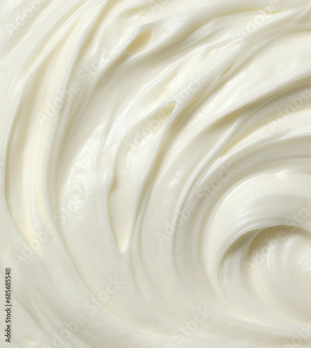 Sour cream background